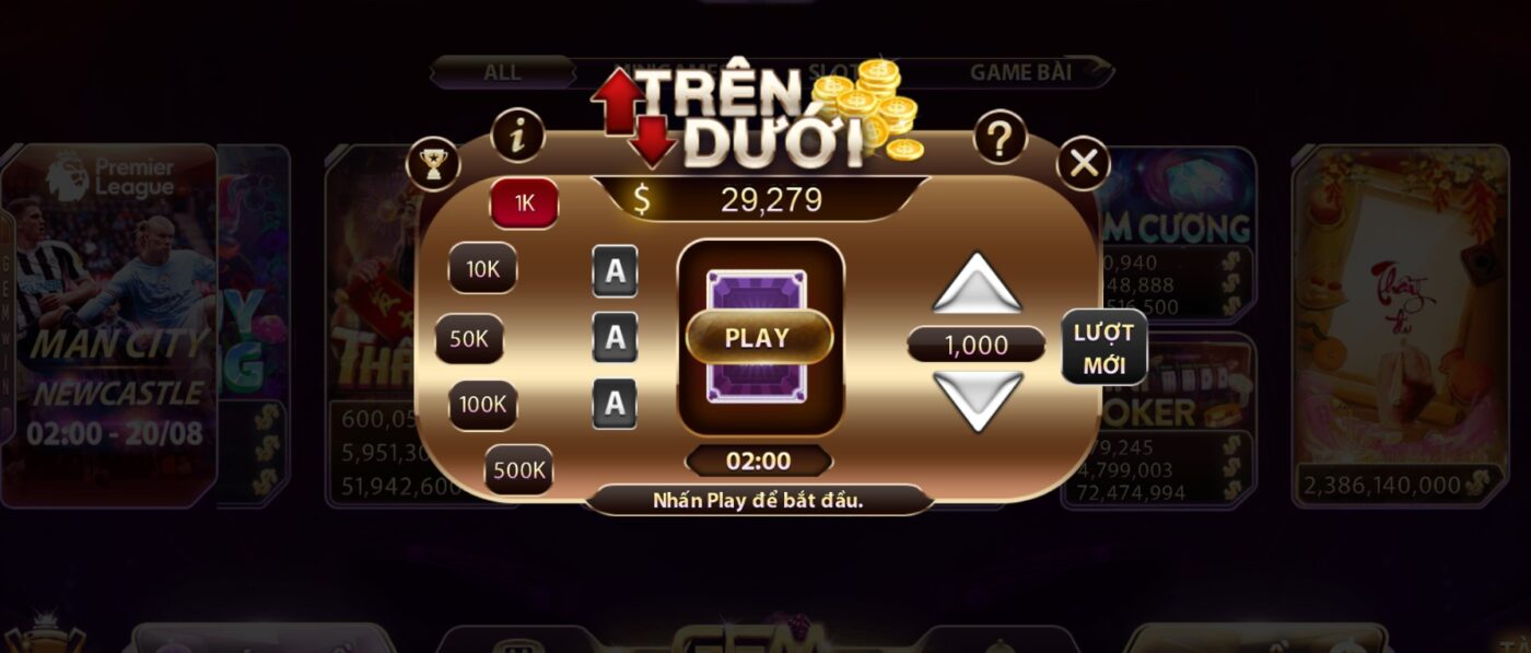 Những mini game không thể bỏ qua khi đến với Gemwin Những mini game không thể bỏ qua khi đến với Gemwin