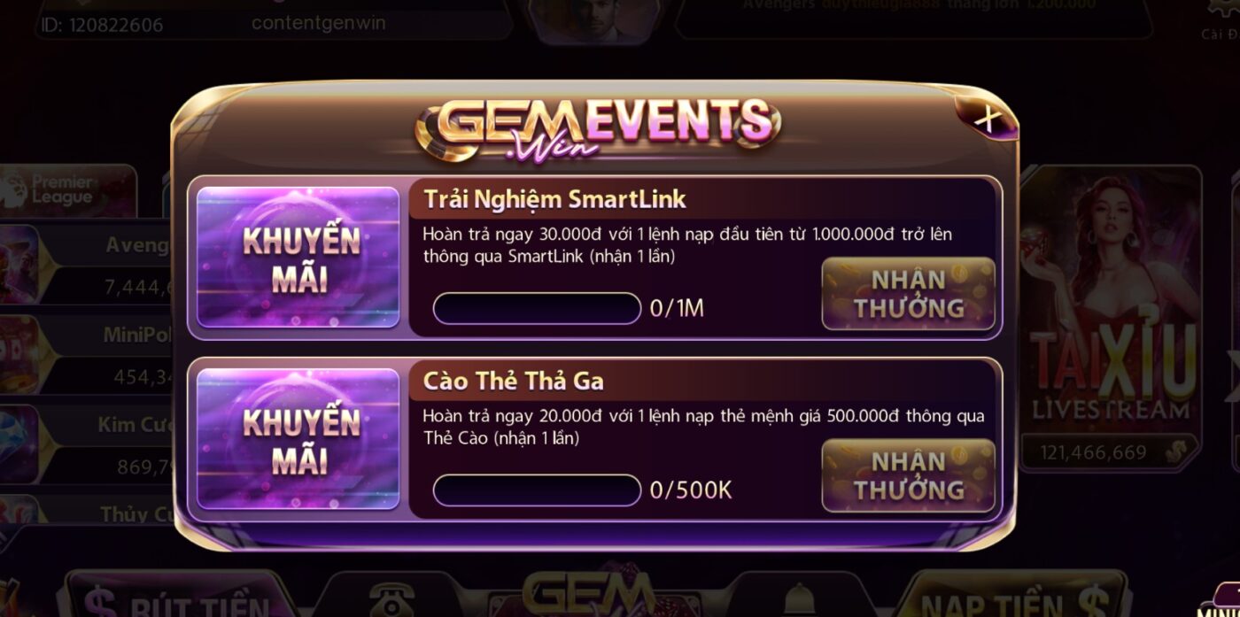 Sự kiện ưu đãi tại Gemwin nổi bật như thế nào? Sự kiện ưu đãi tại Gemwin nổi bật như thế nào?