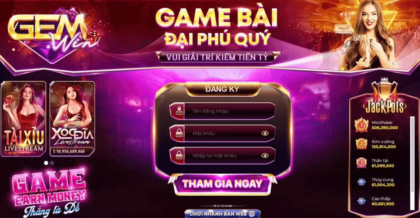 Tại sao nên tai Gemwin để tham gia Xóc Đĩa Tứ Linh Tại sao nên tai Gemwin để tham gia Xóc Đĩa Tứ Linh
