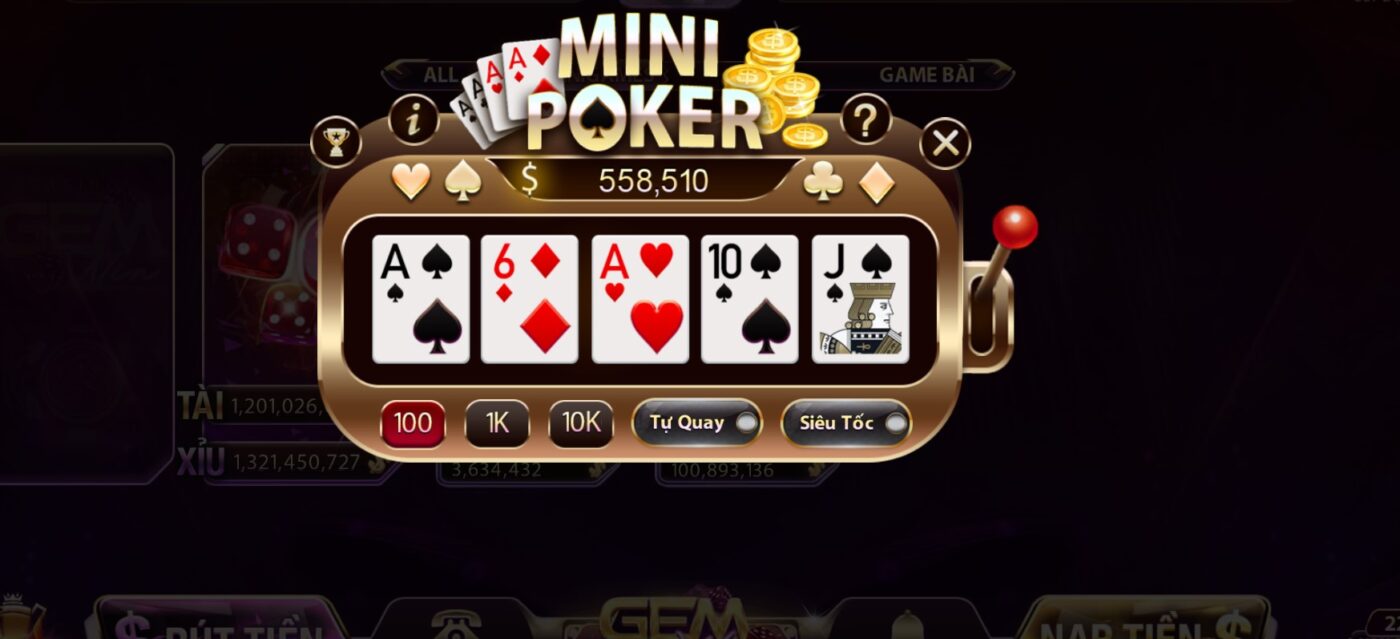 Kinh nghiệm chơi Mini Poker hiệu quả cho bạn mới tại Gem Win Kinh nghiệm chơi Mini Poker hiệu quả cho bạn mới tại Gem Win