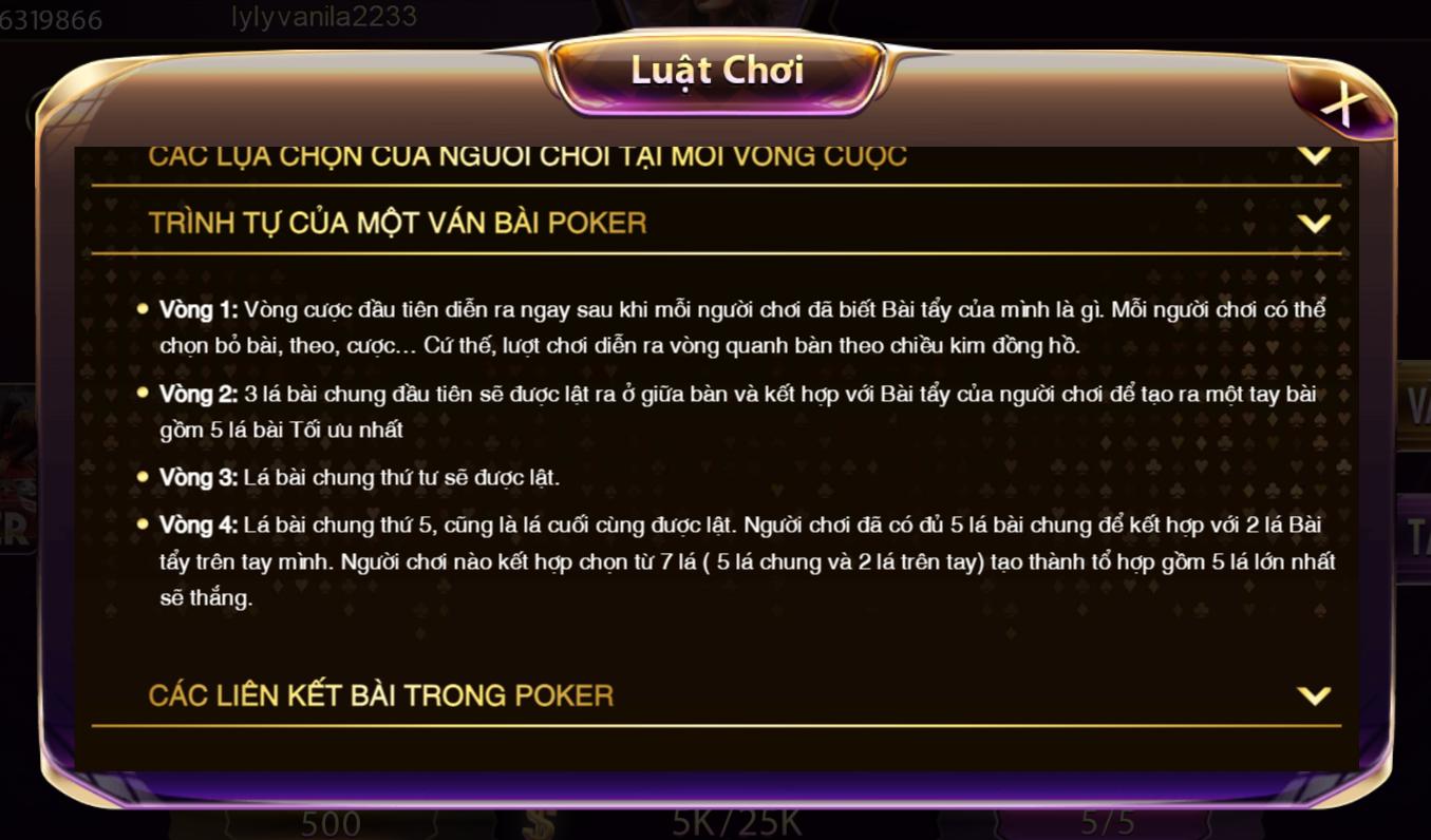 Luật chơi Poker đơn giản tại Gemwin Luật chơi Poker đơn giản tại Gemwin