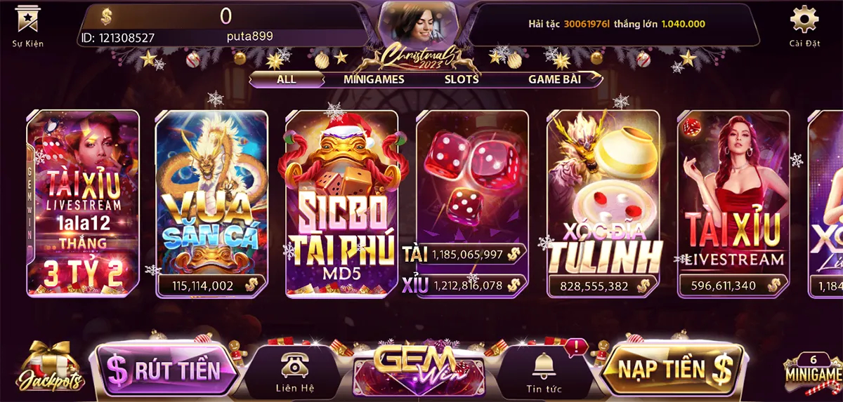 Giao diện app đánh bài online trực quan tuyệt đối Giao diện app đánh bài online trực quan tuyệt đối