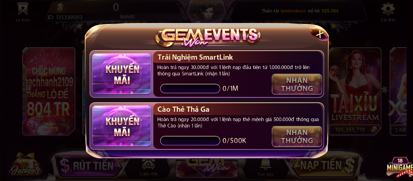 Lưu ý khi tham gia khuyến mãi tại cổng game nổ hũ quốc tế Gemwin Lưu ý khi tham gia khuyến mãi tại cổng game nổ hũ quốc tế Gemwin