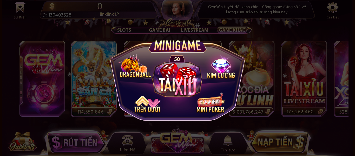 Bí kíp “ăn thưởng tuyệt đối” từ mini game Kim Cương tại Gem win