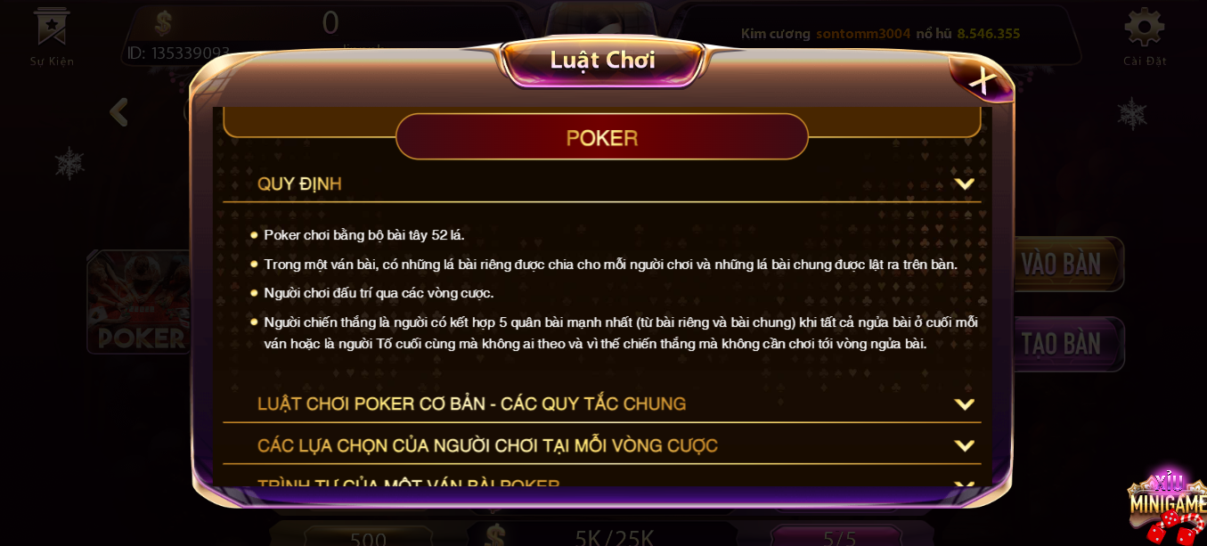 Những lưu ý về cách chơi Poker Gemwin Những lưu ý về cách chơi Poker Gemwin