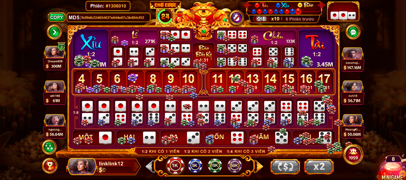 Các bước tham gia game kiếm tiền thật Sicbo Tài Phú MD5 Gemwin Các bước tham gia game kiếm tiền thật Sicbo Tài Phú MD5 Gemwin