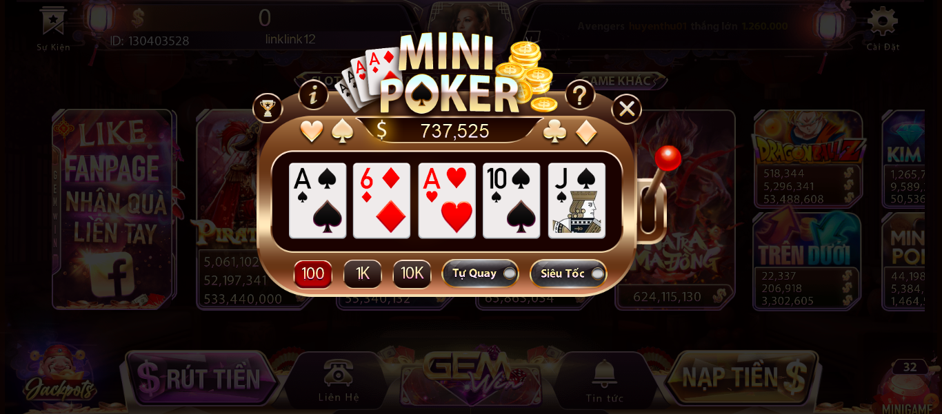 Chi tiết các thông tin về cách chơi Poker cho tân thủ tại Gemwin Chi tiết các thông tin về cách chơi Poker cho tân thủ tại Gemwin