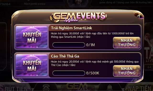 Điểm qua những ưu đãi hấp dẫn tại app đánh bài online Gemwin Điểm qua những ưu đãi hấp dẫn tại app đánh bài online Gemwin