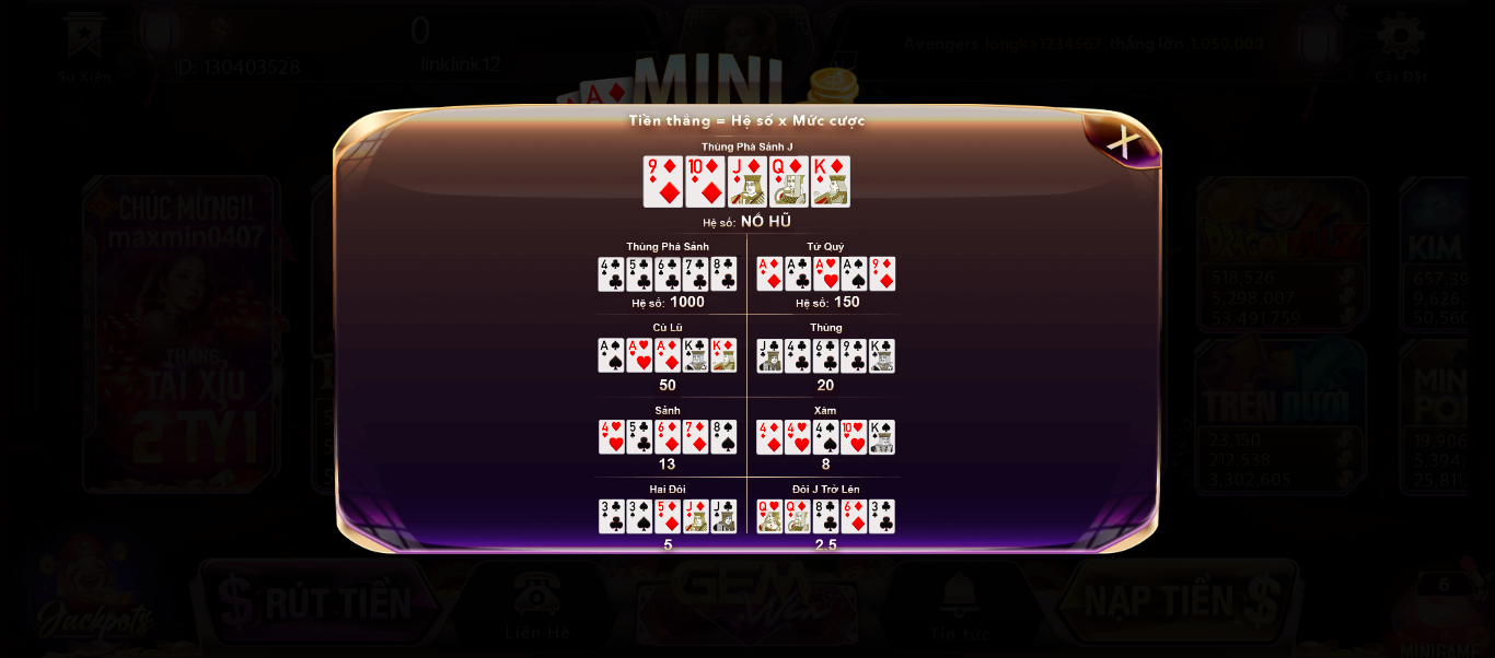 Cách chơi Poker thường được sử dụng bởi cao thủ Gemwin Cách chơi Poker thường được sử dụng bởi cao thủ Gemwin