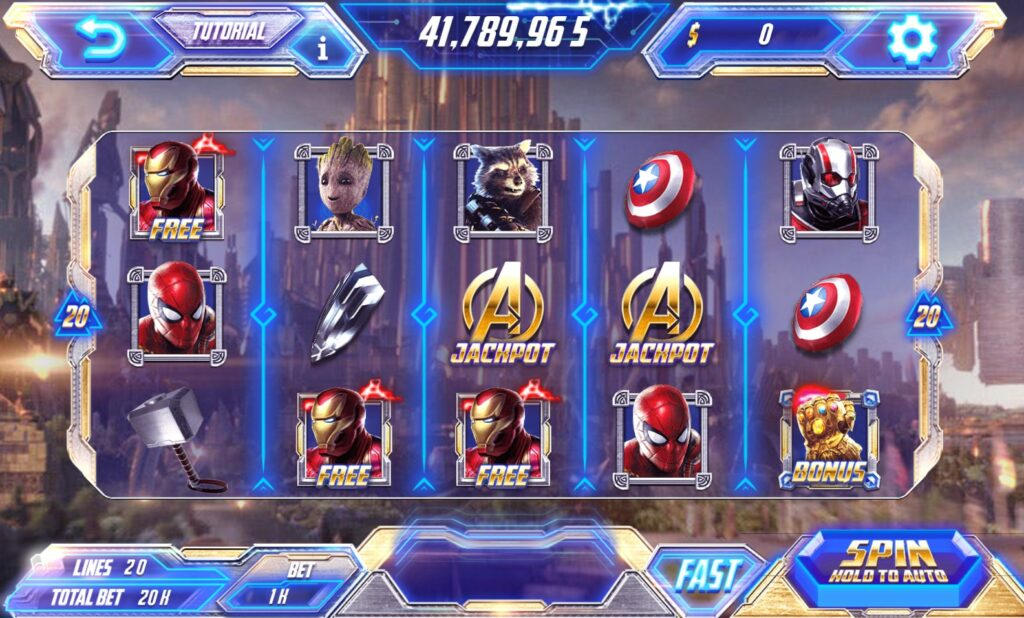 Avengers Gemwin mang đến trải nghiệm tuyệt vời cho bạn chơi Avengers Gemwin mang đến trải nghiệm tuyệt vời cho bạn chơi